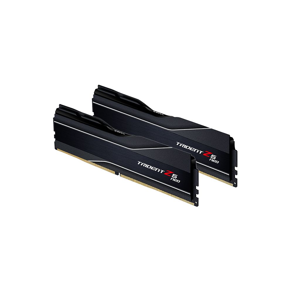 G.SKILL RAM DDR5 32GB komplet (2x16GB) PC5-48000 6000MT/s CL32 1,35V, G.SKILL Trident Z5 Neo AMD EXPO