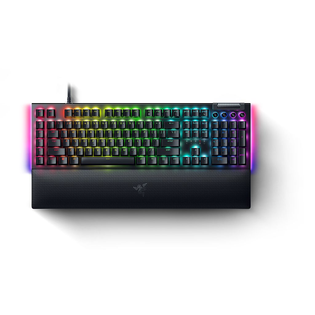 RAZER tipkovnica BlackWidow V4, zeleni prekidači, US SLO g.