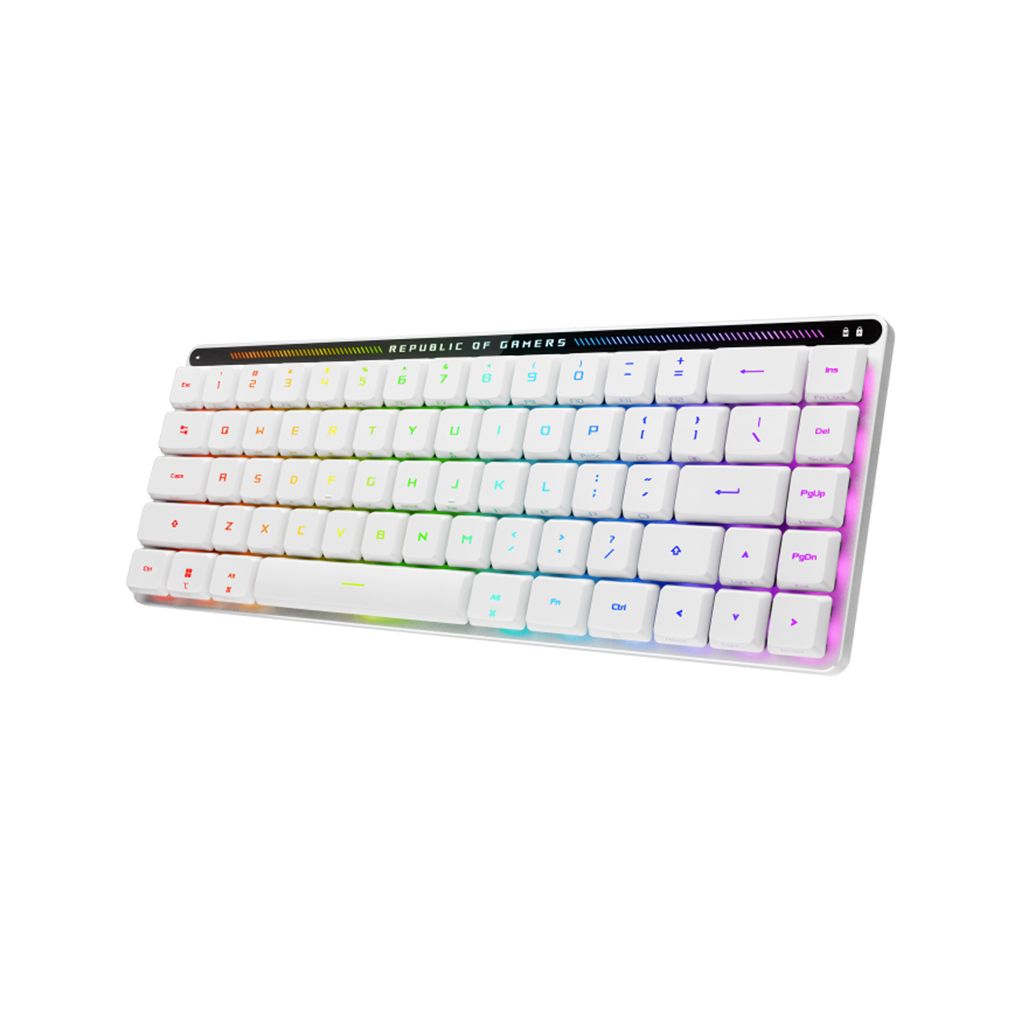 ASUS tipkovnica ROG Falchion RX Low Profile, ROG RX Red low prekidači, RGB, USB, US SLO g.