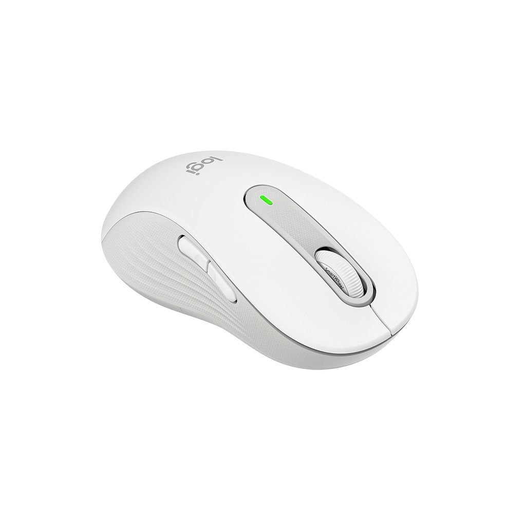 LOGITECH Mouse Signature M650, veličina L, Bluetooth, LIJEVO - bijelo