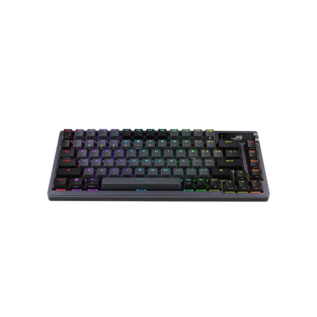 Asus tipkovnica ROG Azoth Wireless, ROG NX Red, PBT, OLED, RGB, USB, UK Slo g.