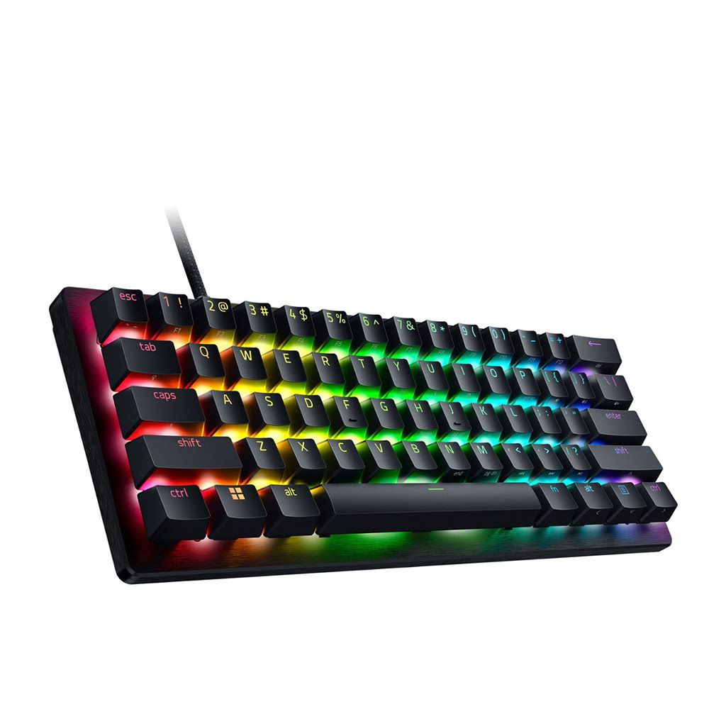 RAZER Huntsman V3 Pro Mini tipkovnica, RGB, PBT, Gen2 analogni prekidači, US SLO Mr.