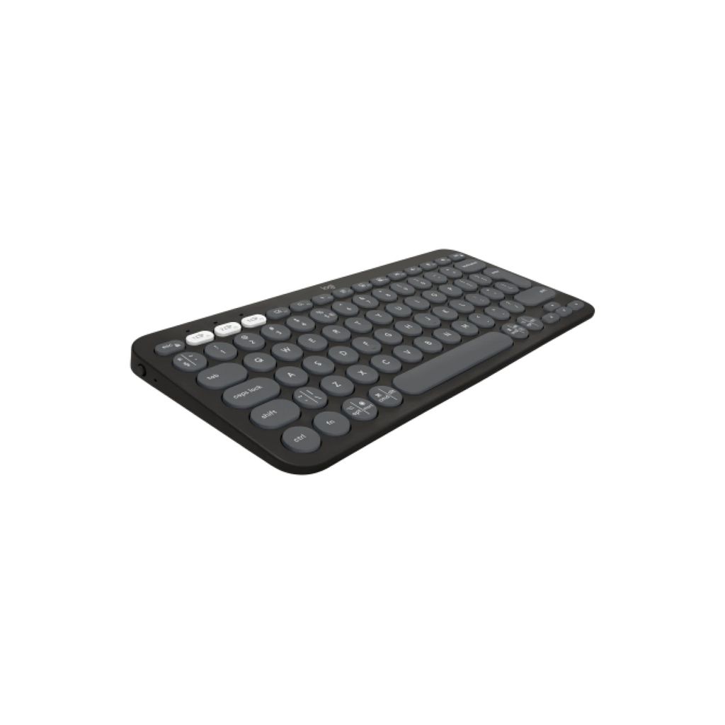 LOGITECH tipkovnica Pebble Keys 2 K380s Multi-Device, grafit, SLO Mr.