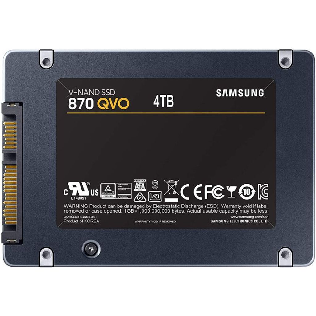 SAMSUNG SSD 870 QVO, 4TB 2,5"