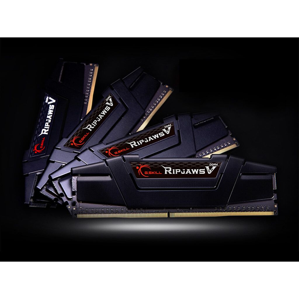 G.SKILL Memory Ripjaws DDR4 16GB Kit (2x 8GB) PC4-28800 - Crni