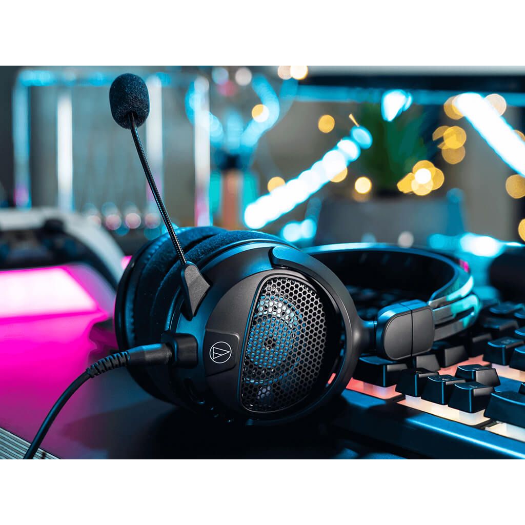 AUDIO TECHNICA slušalice ATH-GDL3BK, gaming, crne