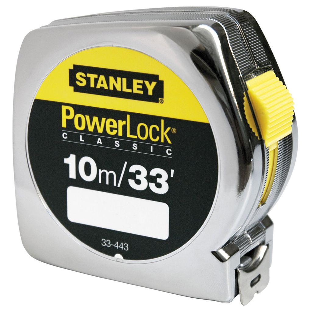 STANLEY metar POWERLOCK ABS 0-33-443 -10m metrički/inčni