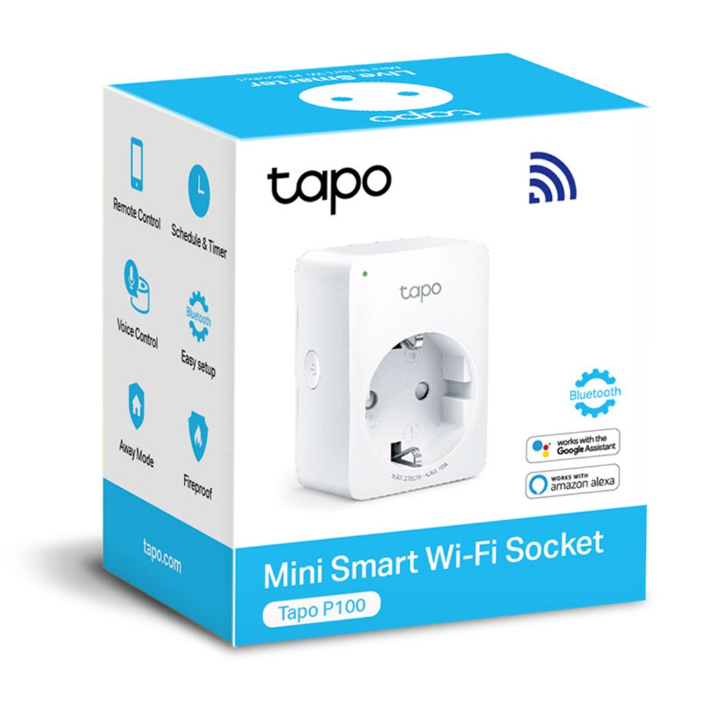 TP-LINK bijela utičnica Tapo P100 Mini Smart Wi-Fi