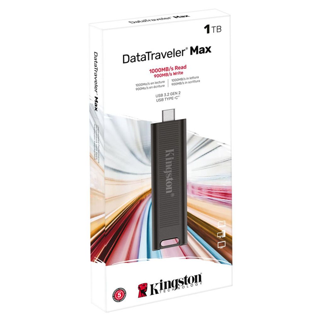 KINGSTON USB ključ DataTraveler MAX prijenosni 1TB USB 3.2 gen2 Type-C (DTMAX/1TB)