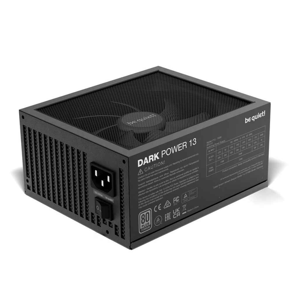 BE QUIET! modularno napajanje DARK POWER 13 750 W (BN333) 80Plus Titanium