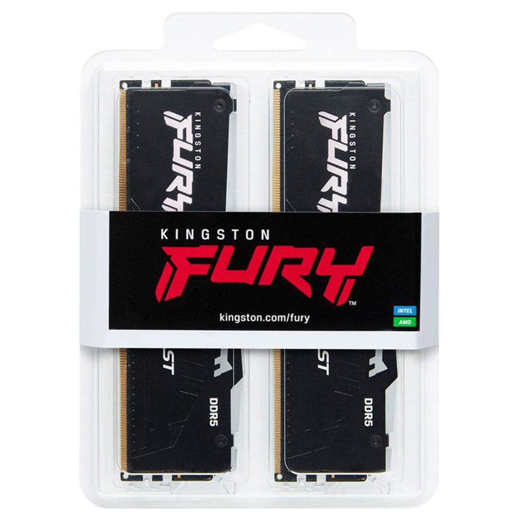 KINGSTON Fury Beast 16GB (2x16GB) 6000MT/s DDR5 CL36 EXPO (KF560C36BBEAK2-16) RGB RAM