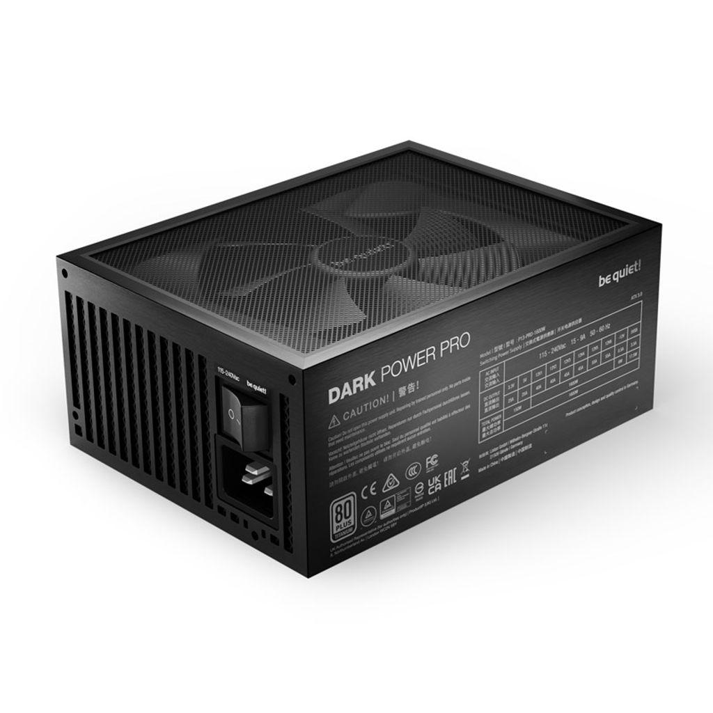 BE QUIET! modularno napajanje DARK POWER PRO 13 1300 W (BN331) 80Plus Titanium