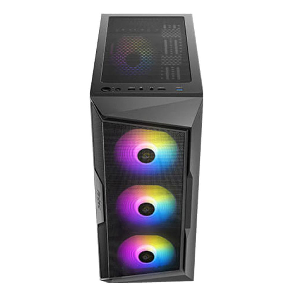 PCPLUS Gamer Ryzen 5 5600G 16GB 1TB NVMe SSD GeForce RTX 4060 Ti 8GB RGB gaming desktop