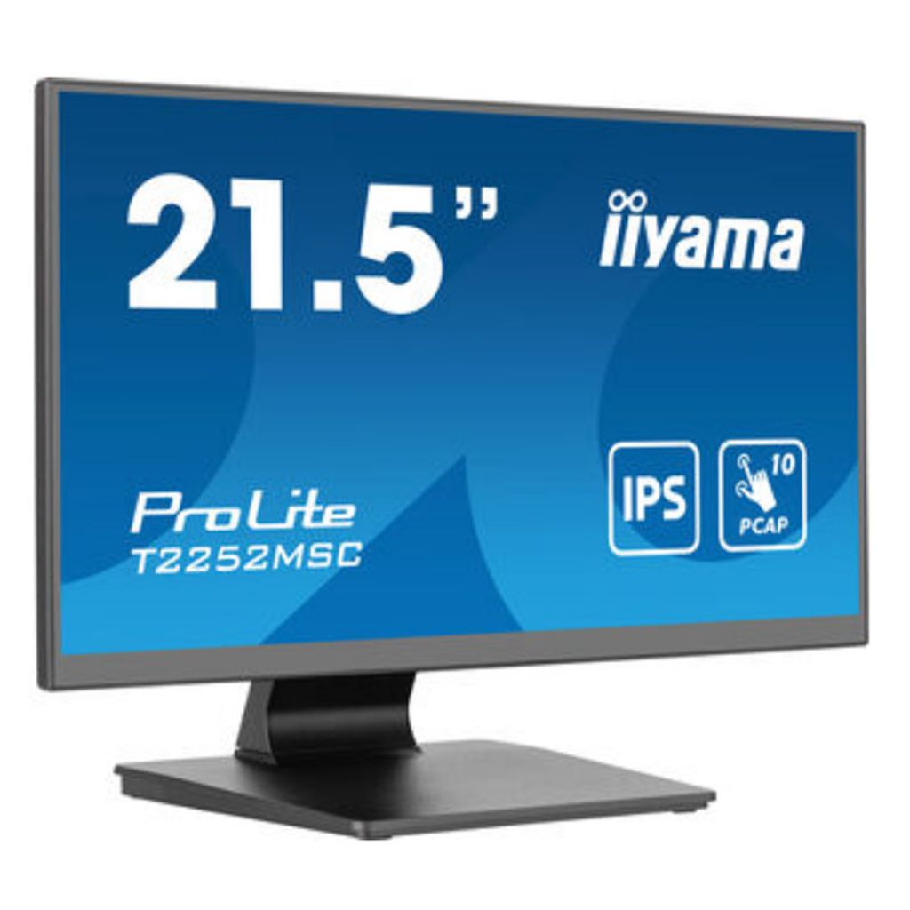 IIYAMA ProLite T2252MSC-B2 54,5 cm (21,5") FHD IPS LED zvučnici s interaktivnim zaslonom na dodir