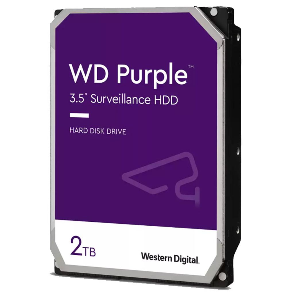 Tvrdi disk WD Purple 2TB 3,5" SATA3 64MB (WD23PURZ)