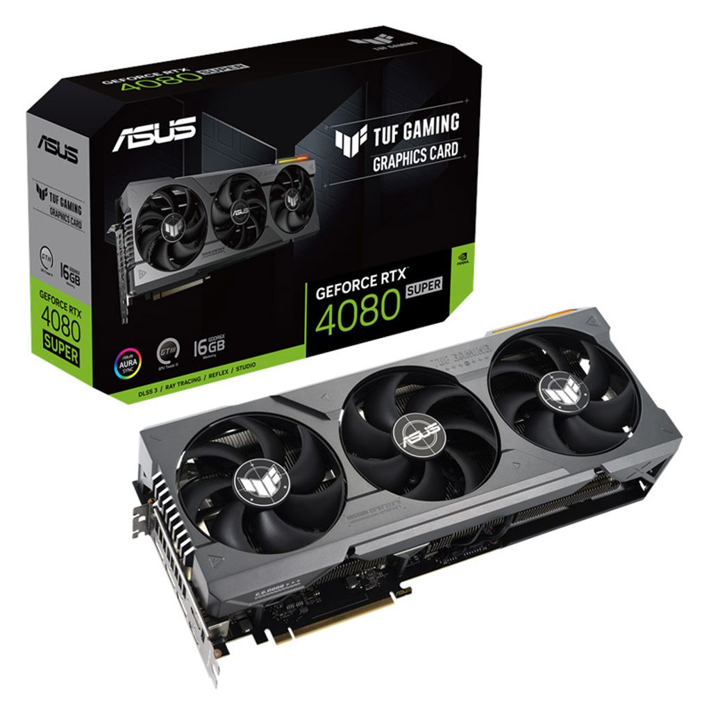 ASUS TUF Geforce RTX 4080 Super Gaming OC 16GB GDDR6X (90YV0KA0-M0NA00) grafička kartica za igre