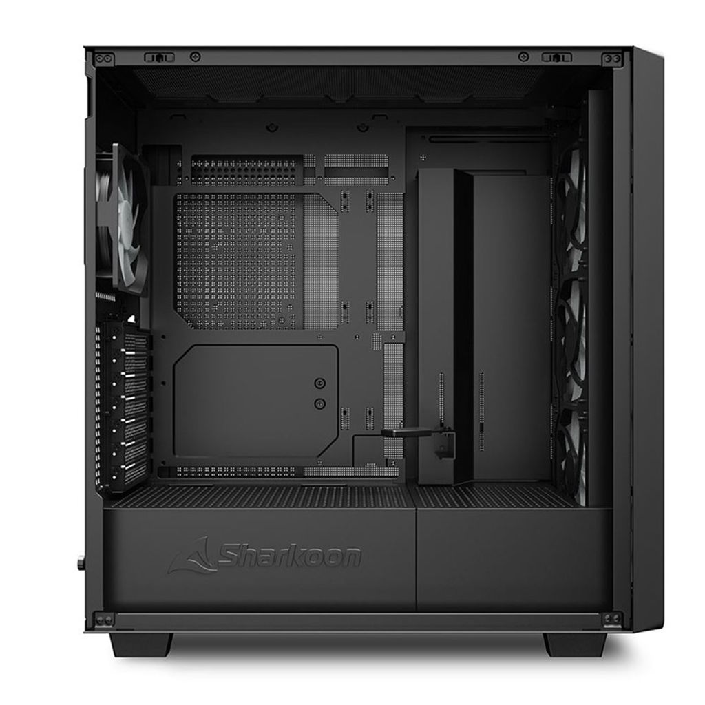 SHARKOON REBEL C70G midiATX RGB prozor crno/smeđe gaming kućište