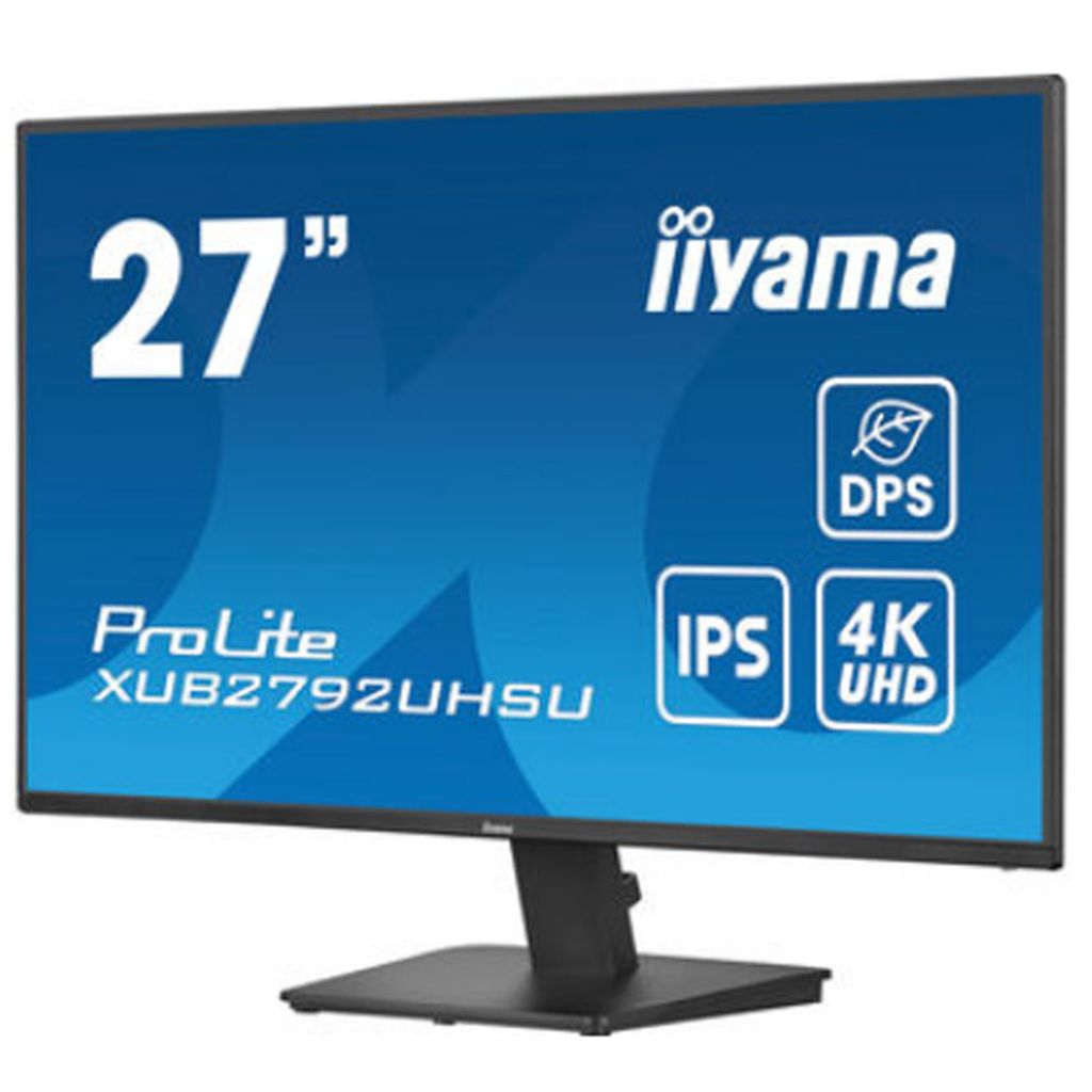 IIYAMA ProLite XU2792UHSU-B6 68,5 cm (27") UHD IPS DP/HDMI/USB monitor zvučnika