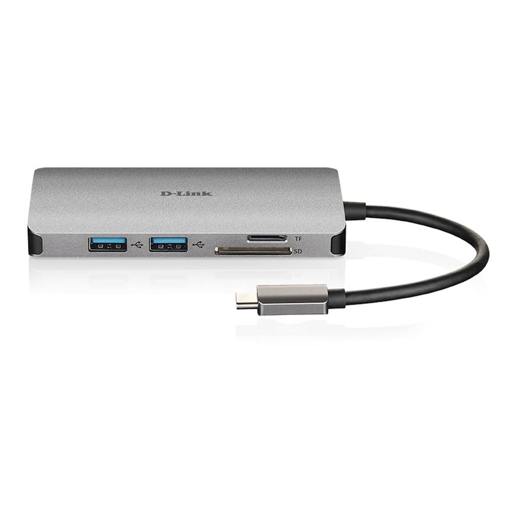 D-LINK USB-C  8 u 1  KONCENTRATOR HDMI-LAN, USB