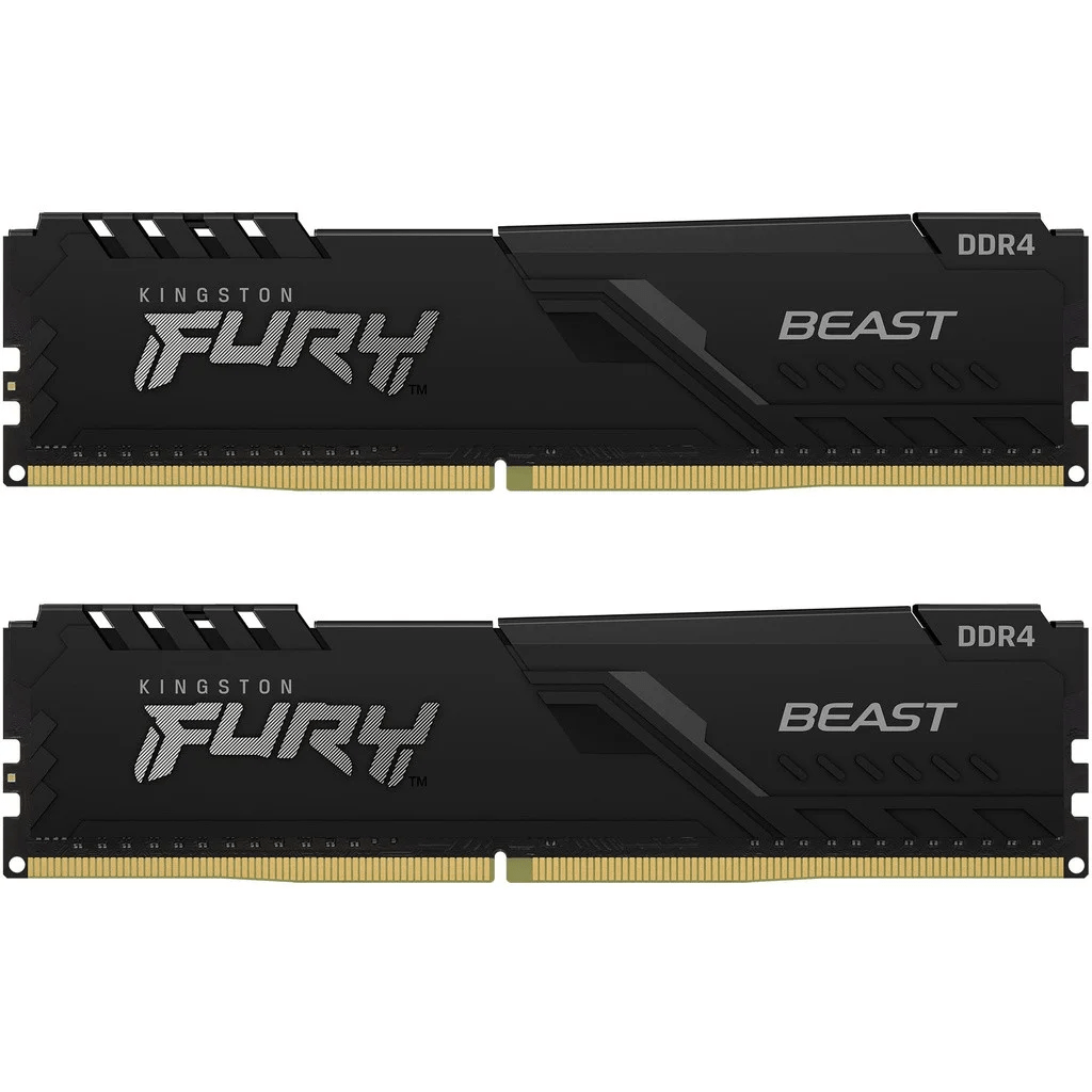 KINGSTON Memory Fury Beast 64GB Kit (2x32GB) DDR4-3200 DIMM CL16, 1,2 V