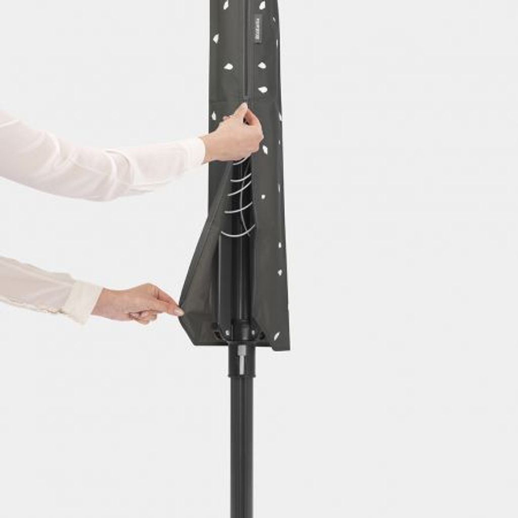 BRABANTIA vanjska sušilica za rublje Lift-O-Matic, 50m, crna