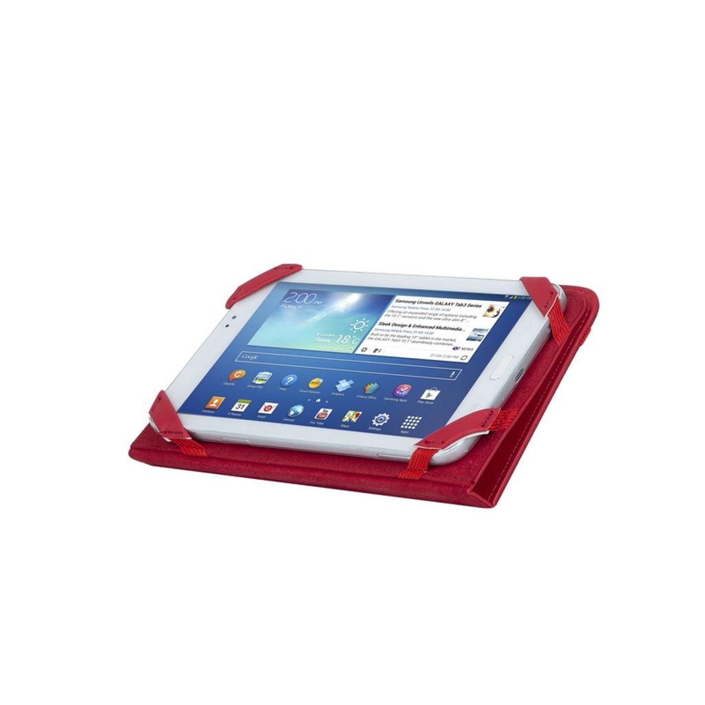 RIVACASE stalak s poklopcem za tablet 7'' - crveni