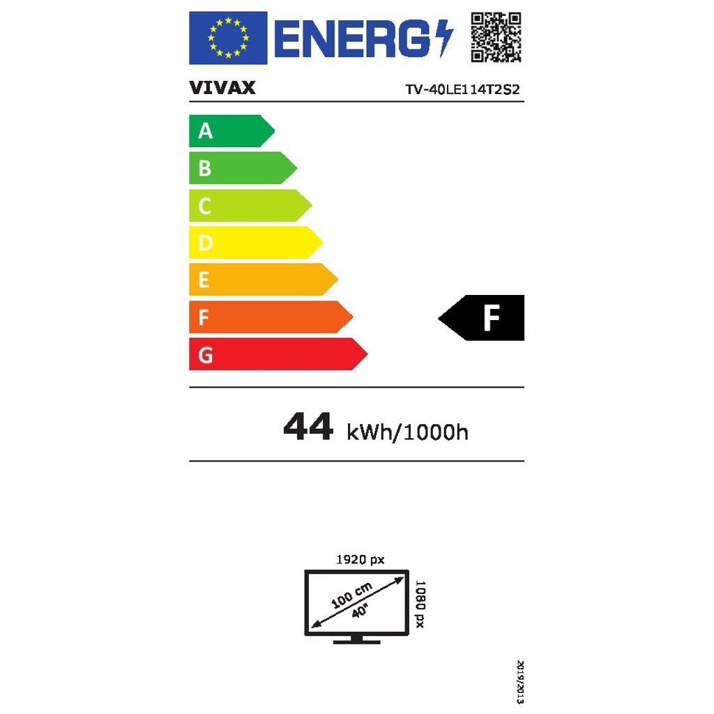 Vivax TV 40LE114T2S2