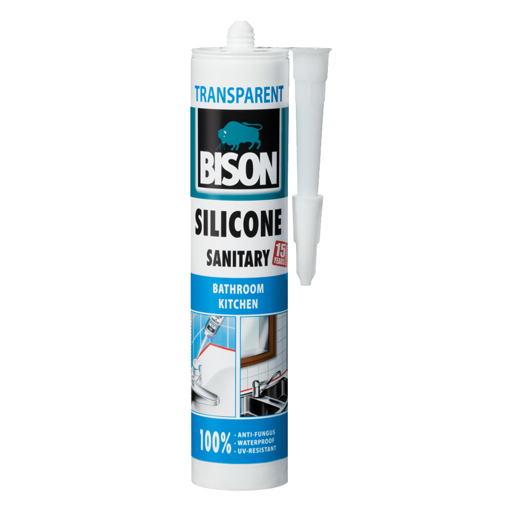 BISON SILIKON SANITARNI BREZBARVNI 280ml kartuša