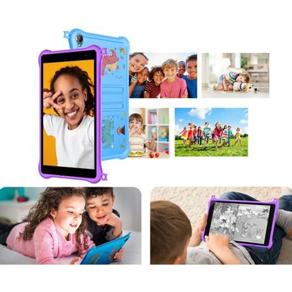 BLACKVIEW TAB 50 KIDS tablet računalo, 8", 3GB+64GB, IPS HD+, Android 13, WIFI 6, Bluetooth, iKids aplikacija, poklopac/postolje, ljubičasta (Magic Purple)