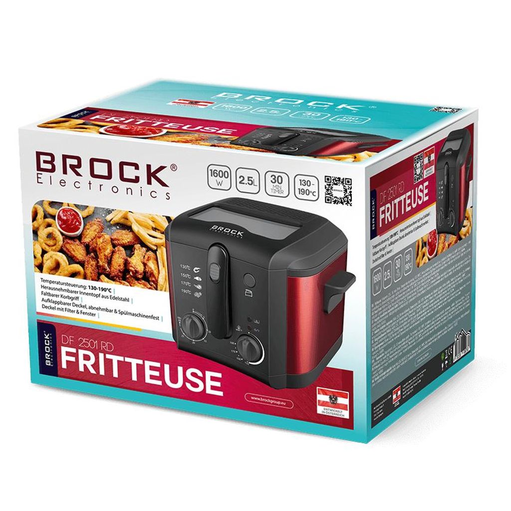 BROCK friteza 2.5l - DF 2501 RD