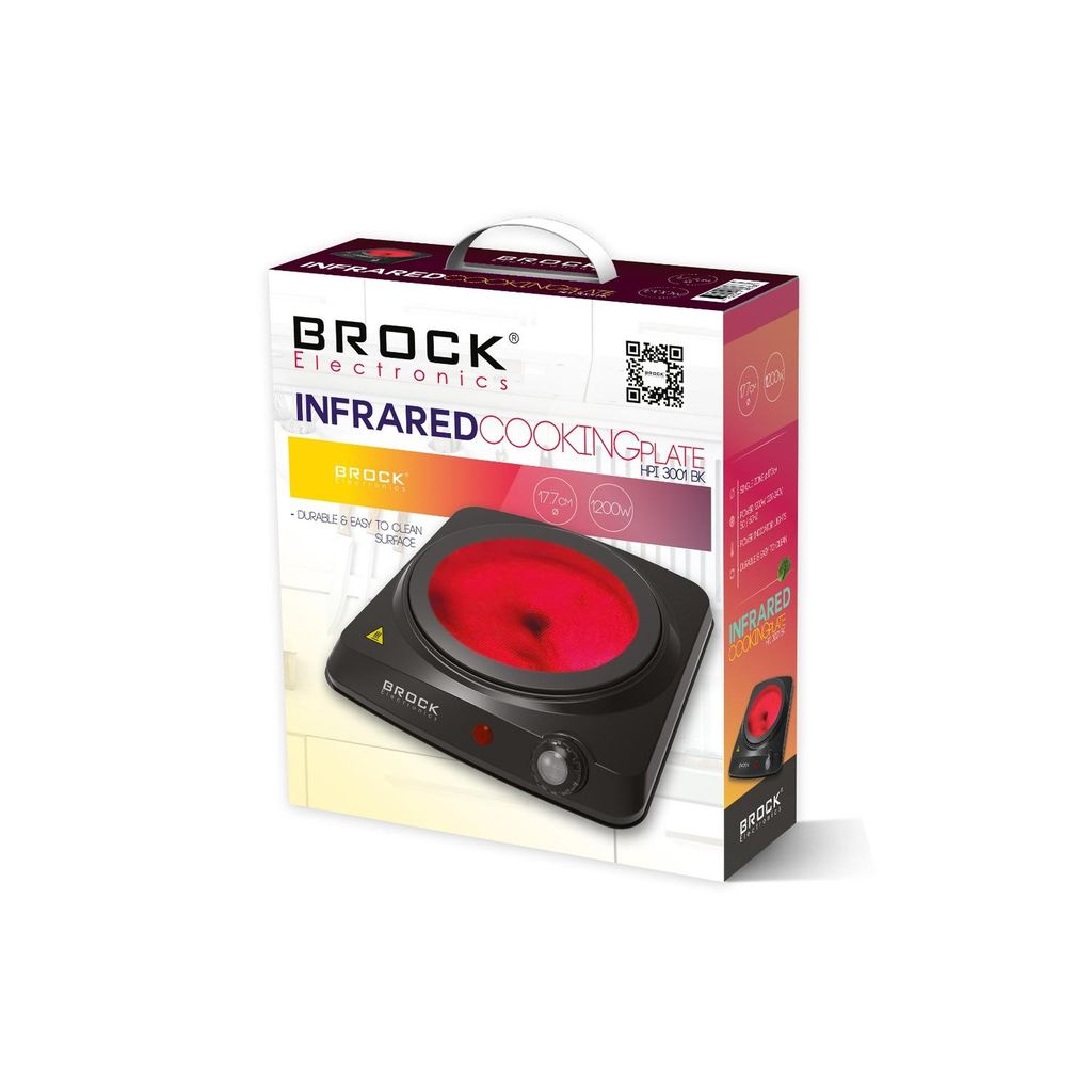 BROCK infracrvena ploča za kuhanje - HPI 3001 BK