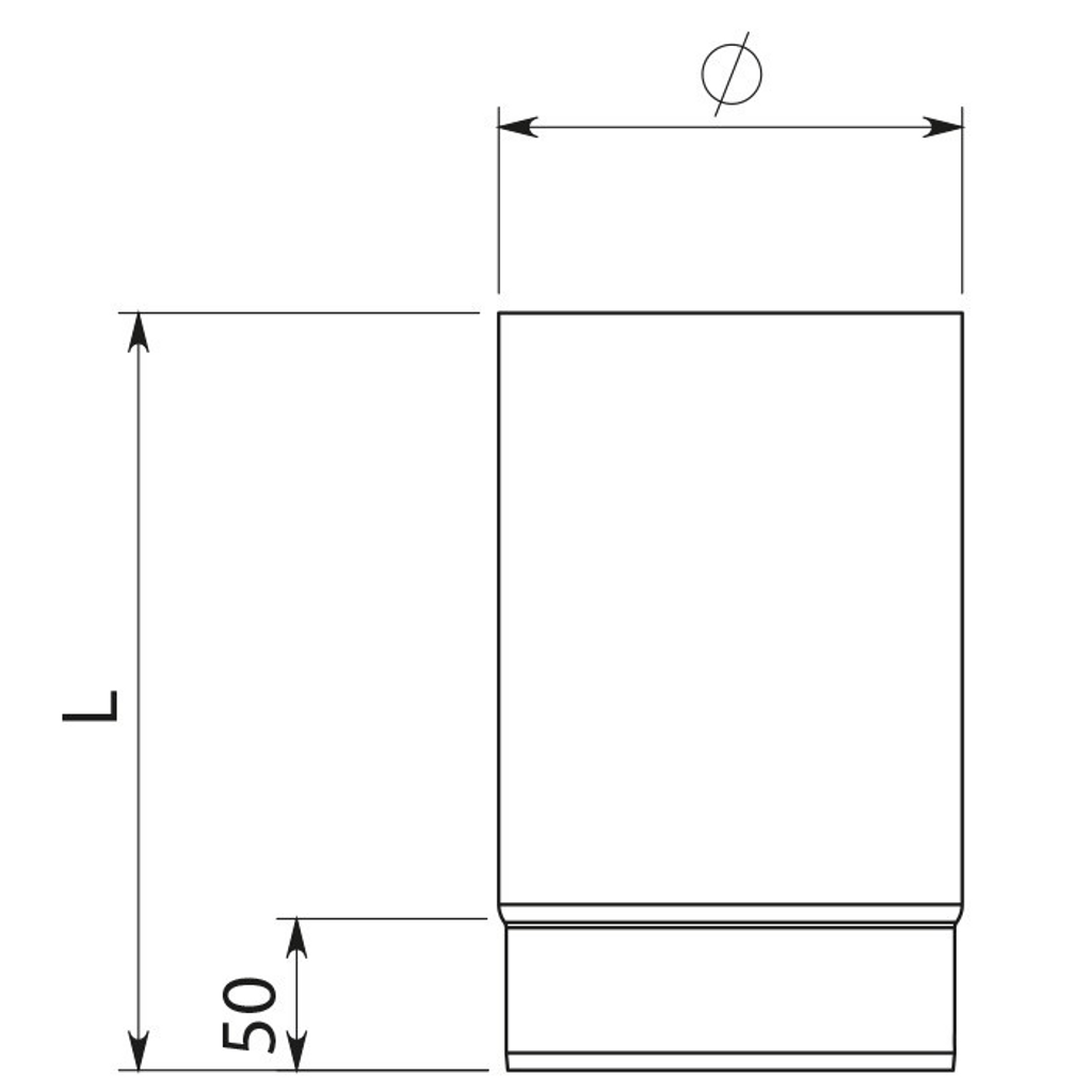 APROS Odvodna cijev  d.200 250 mm