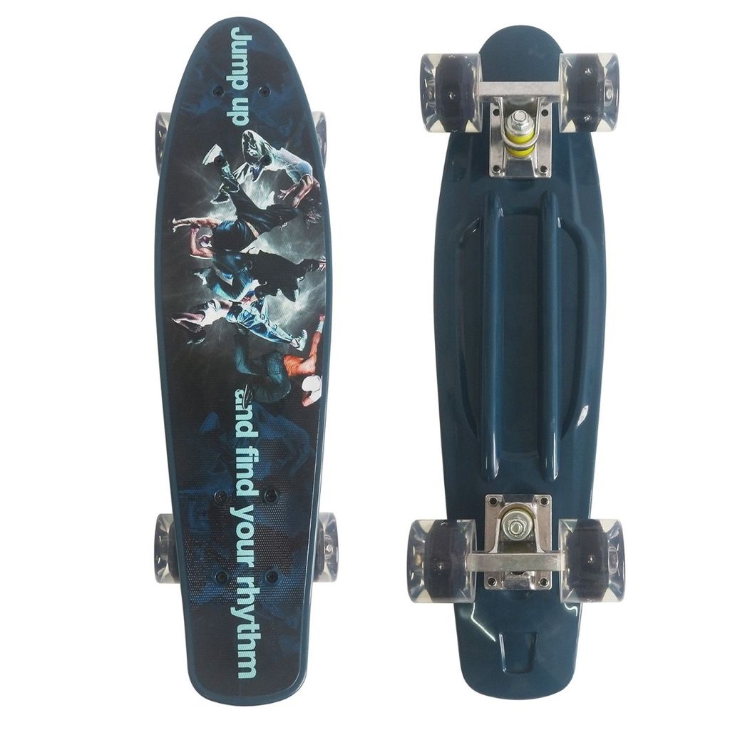 FREE 2 MOVE skateboard sa svjetlom (43155)