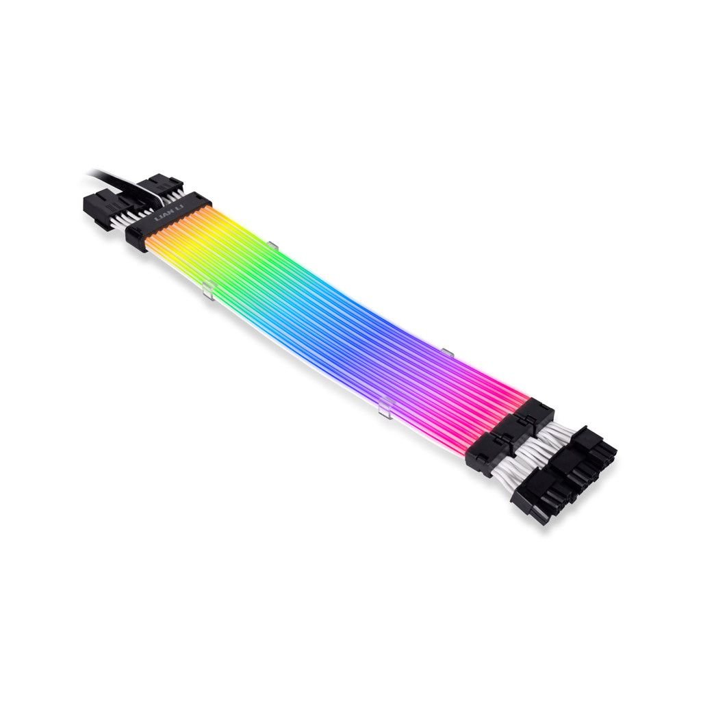 LIAN LI kabel  Strimer Plus V2 Trostruki 8-pinski RGB PCIe, za grafičku karticu, 30 cm