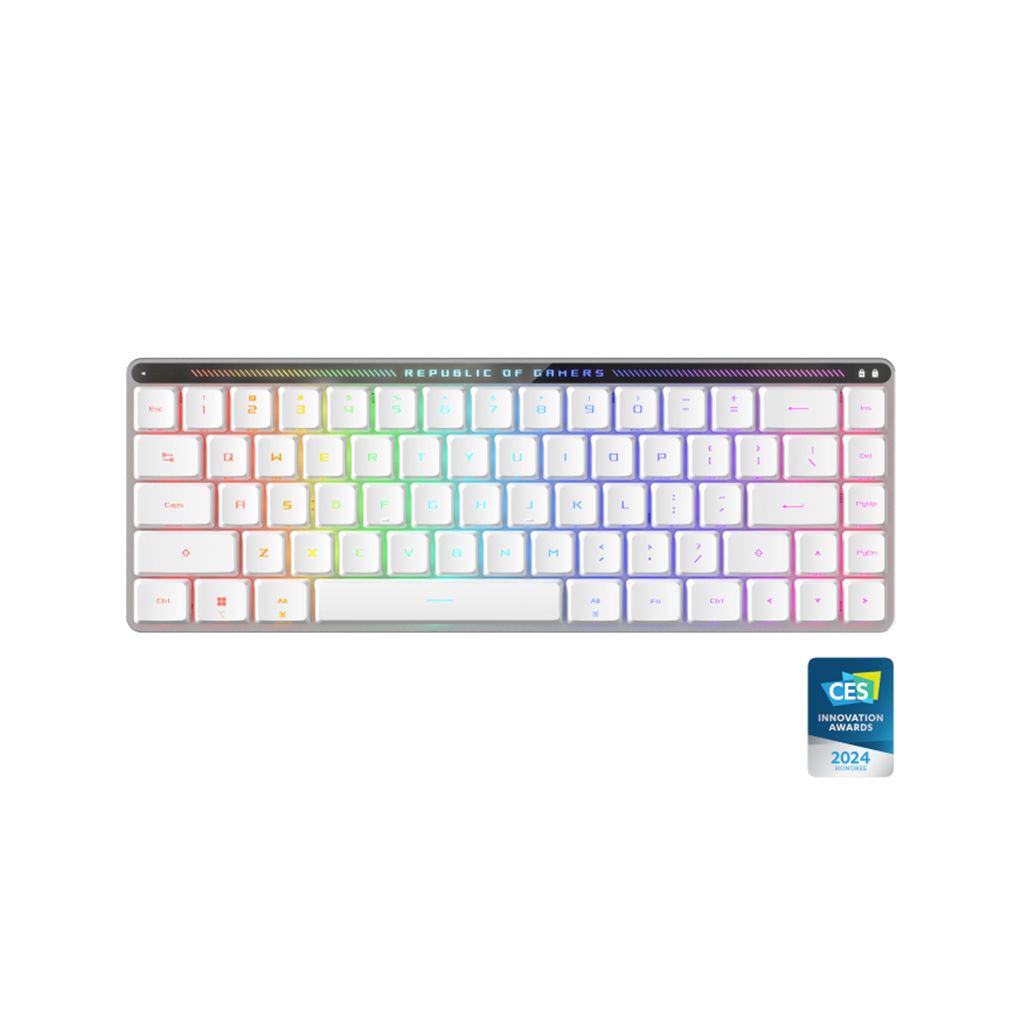 ASUS tipkovnica ROG Falchion RX Low Profile, ROG RX Red low switches, RGB, USB, UK SLO Mr.