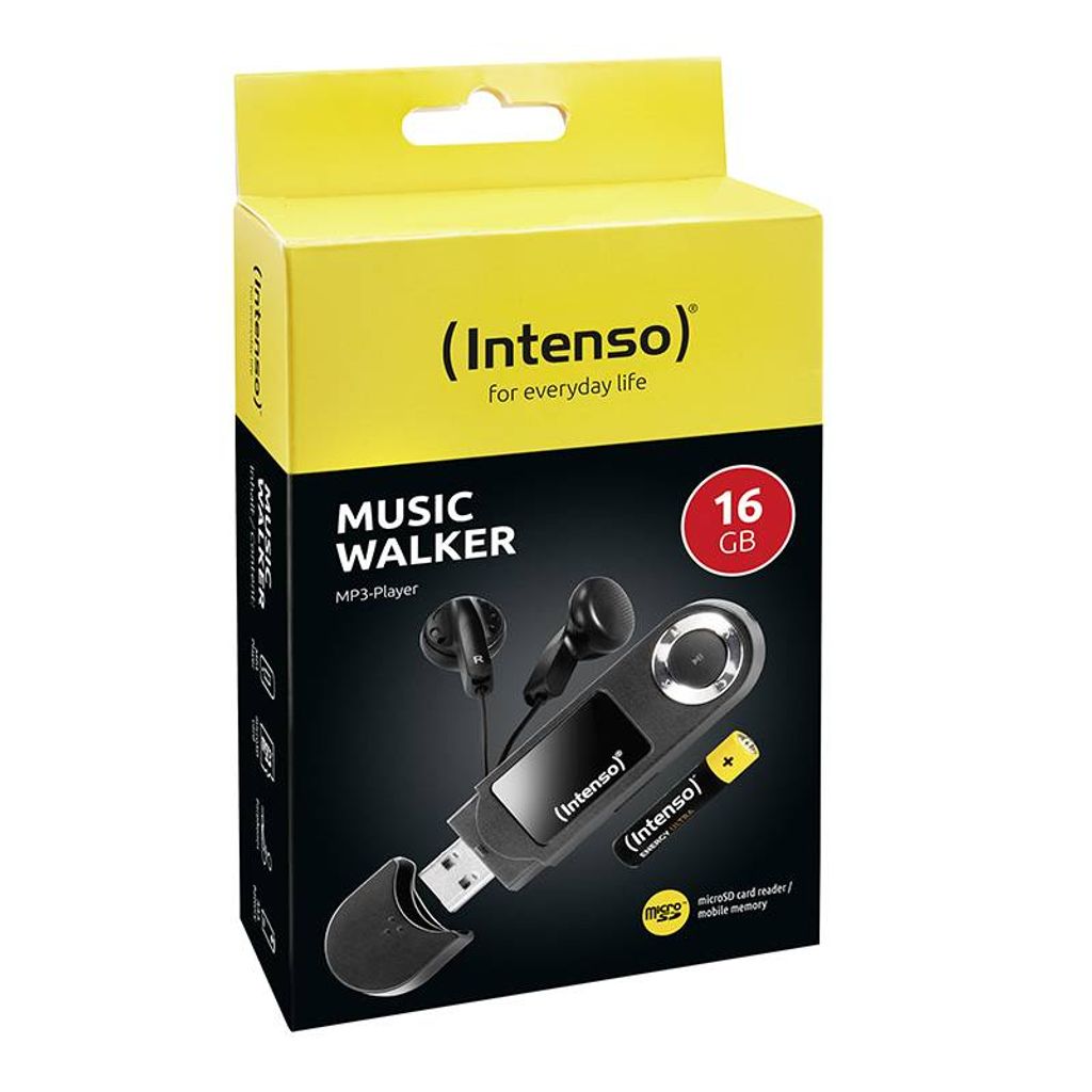 INTENSO MP3 uređaj Music Walker 16GB - crni