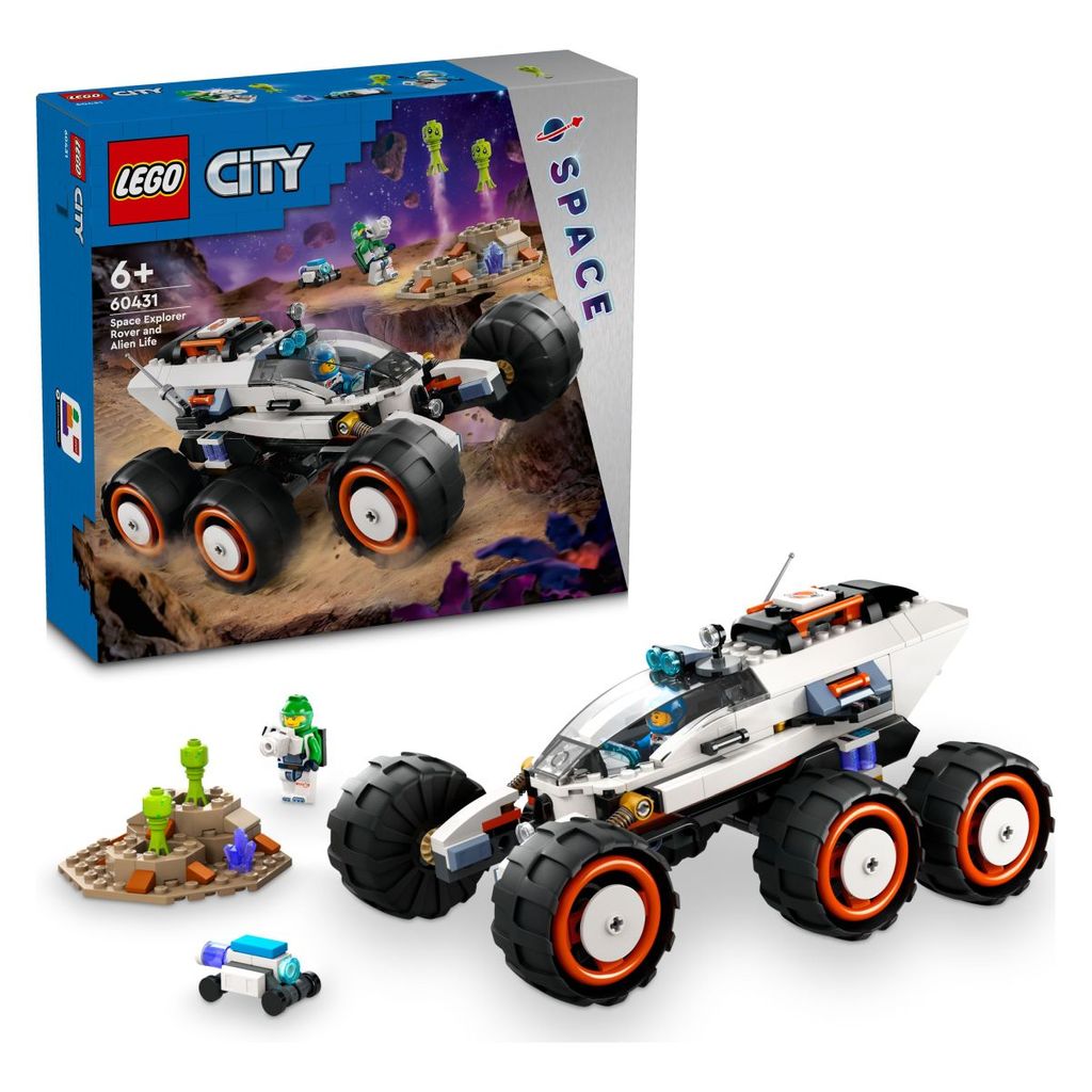 LEGO CITY 60431 Istraživački rover i svemirski život