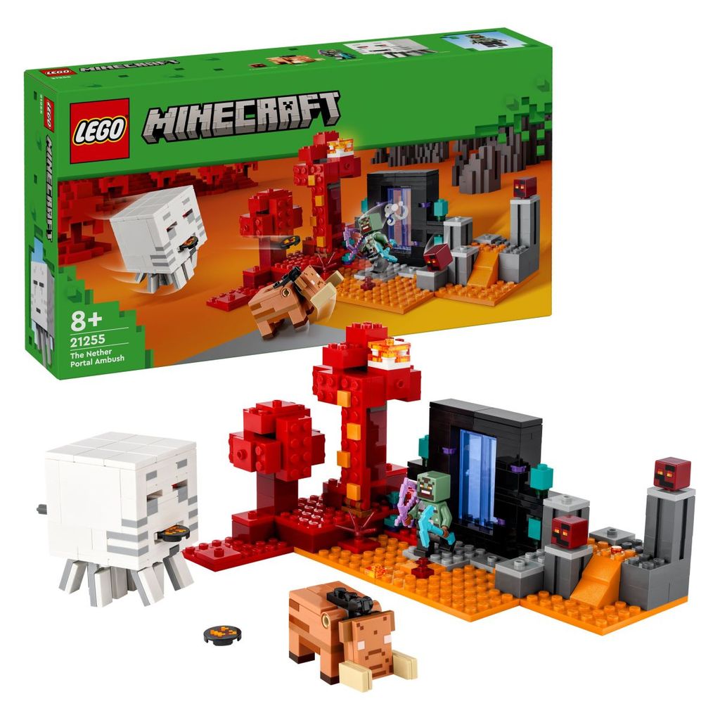 LEGO MINECRAFT 21255 Zasjeda na portalu Nethera