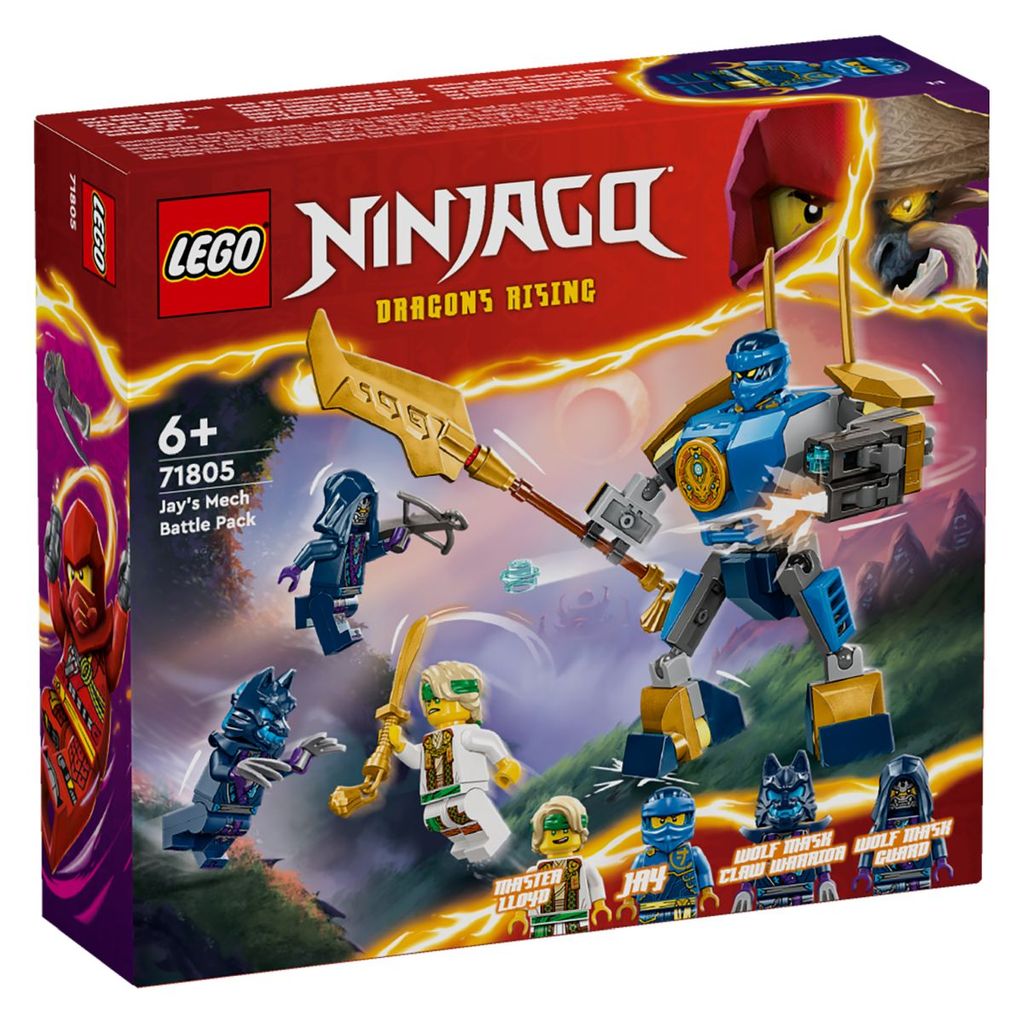 LEGO NINJAGO 71805 Jayev borbeni paket s robotskim oklopom