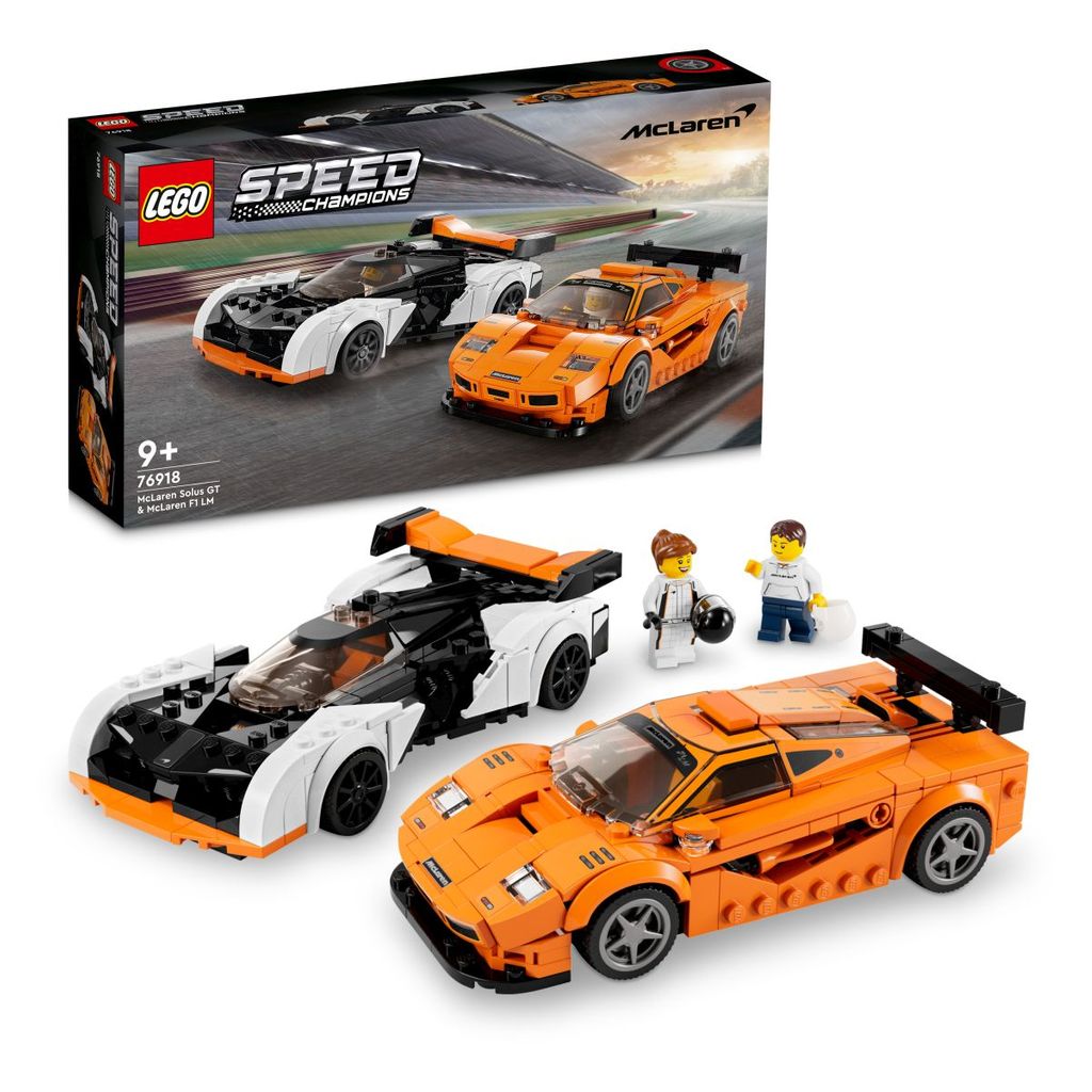 LEGO McLaren Solus GT i McLaren F1 LM - 76918