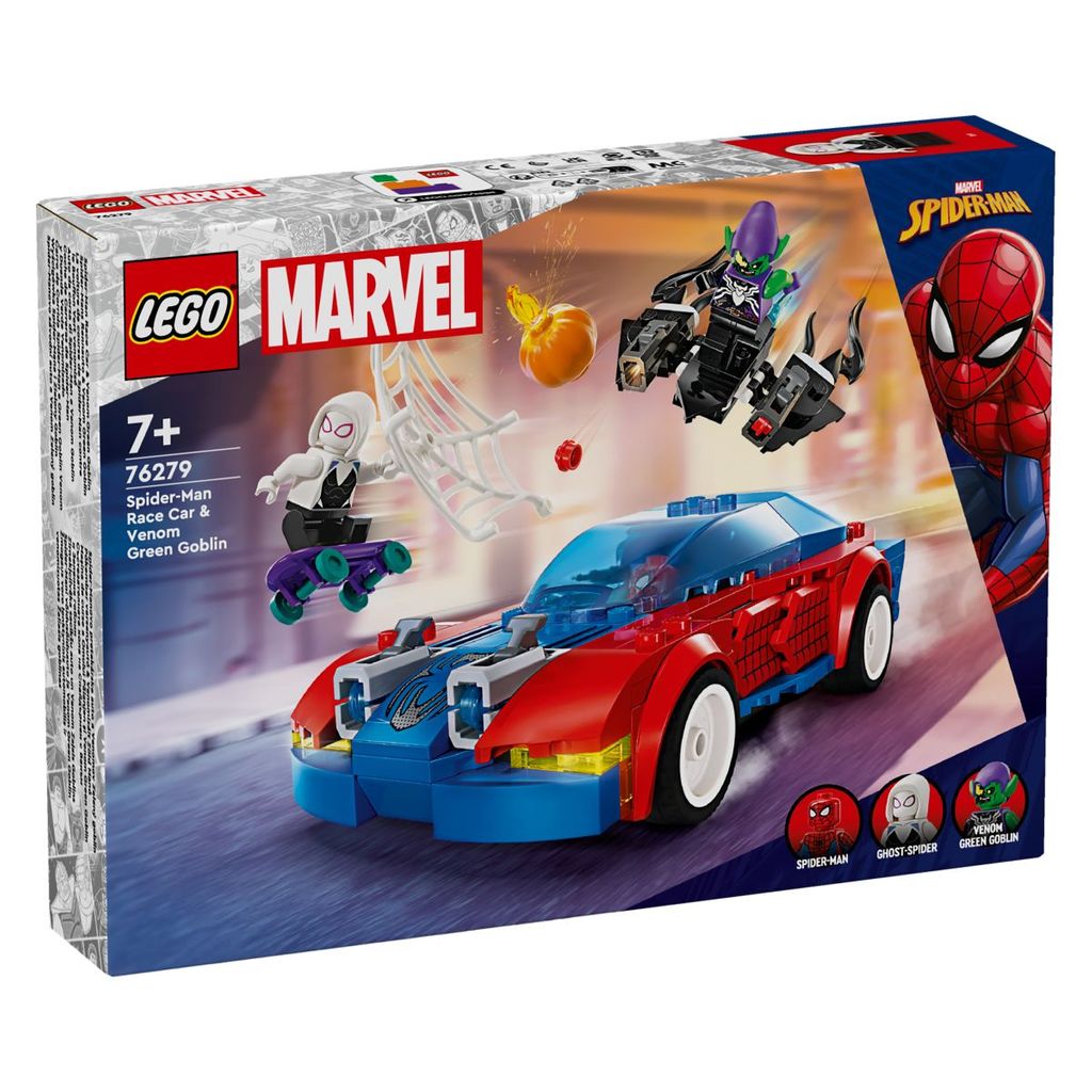 LEGO® SUPER HEROES 76279 Spider-Man Racer i otrovni zeleni goblin