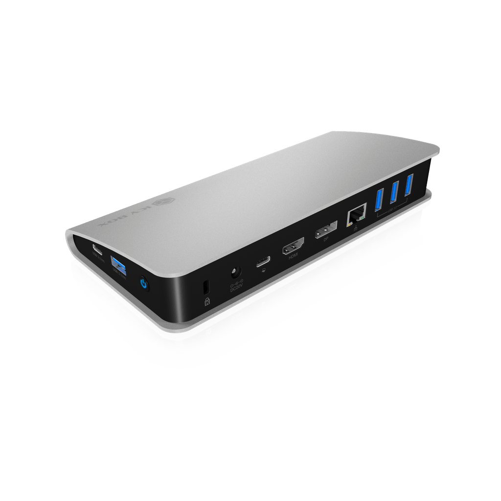 ICYBOX priključna stanica za prijenosno računalo s napajanjem 60 W IB-DK2408-C 11-u-1 USB priključna stanica tipa C