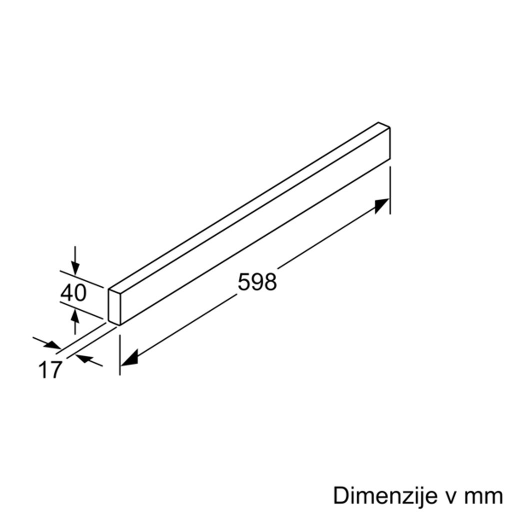 BOSCH  dodatna oprema za napu DSZ4685