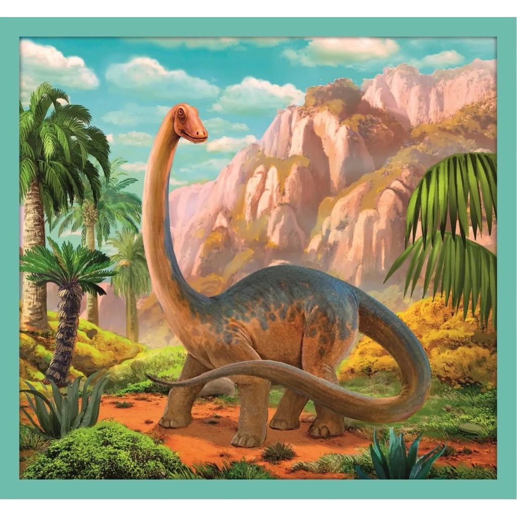 TREFL 10v1 puzzle dinosauri