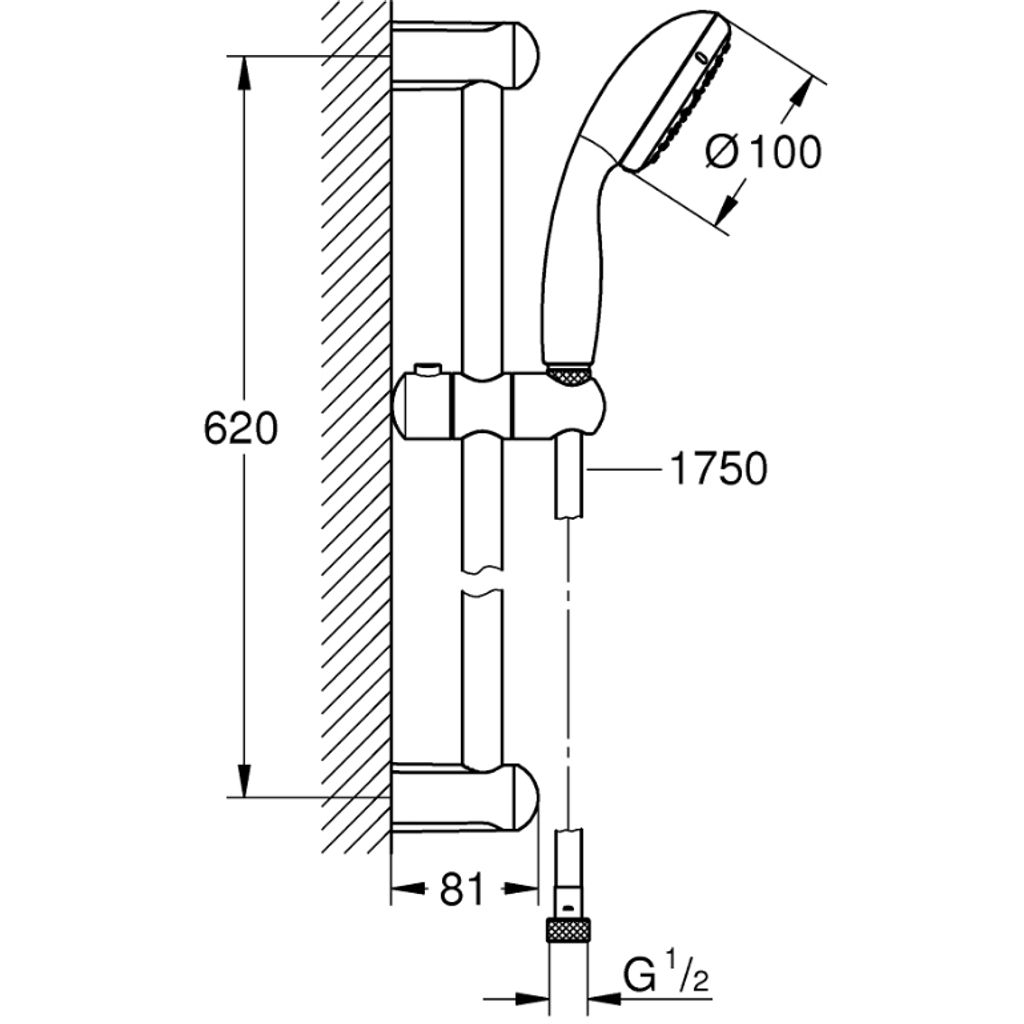 GROHE tus set NEW TEMPESTA (27853001)