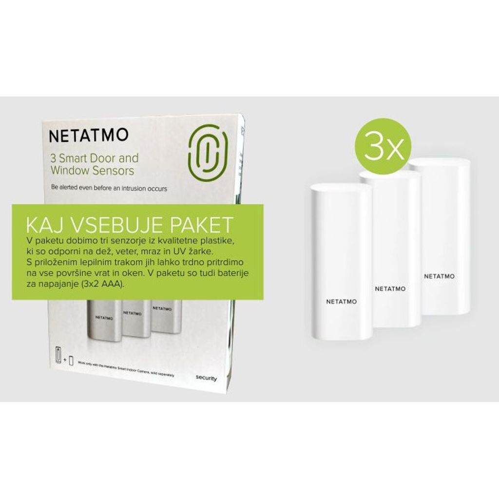 Netatmo pametni sigurnosni senzor DTG01-EUS-A