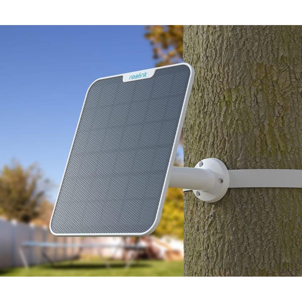 REOLINK SOLAR PANEL 2, 6W, solarno napajanje za Argus / Go / Duo / TrackMix serije kamera, 4m kabel, USB Type-C, bijeli