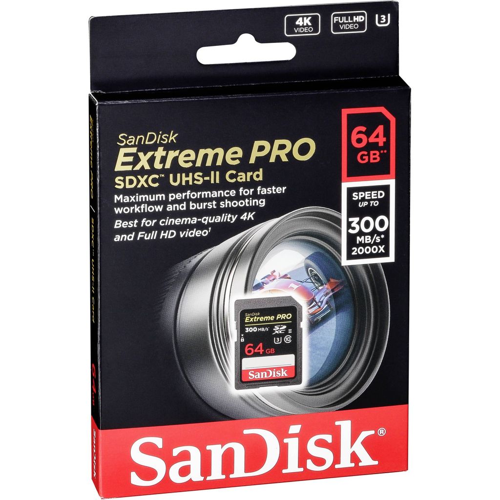 SANDISK memorijska kartica Extreme PRO 64GB