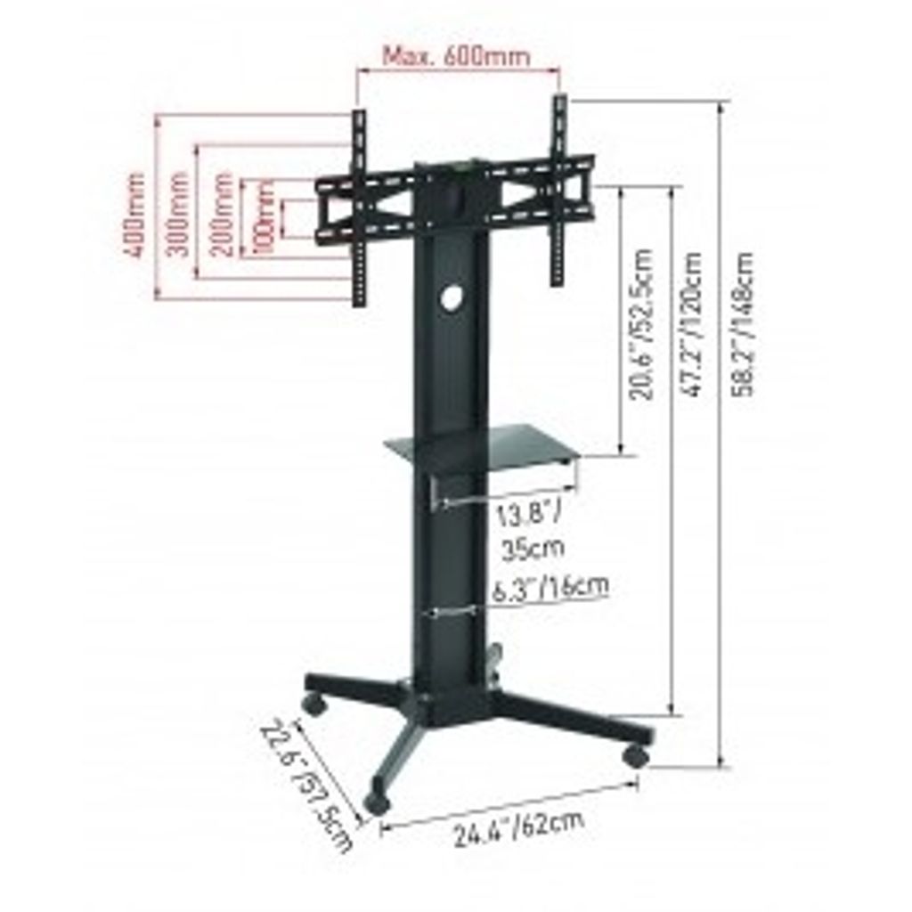 BARKAN mobilni stalak za TV SW401 (29 - 70")