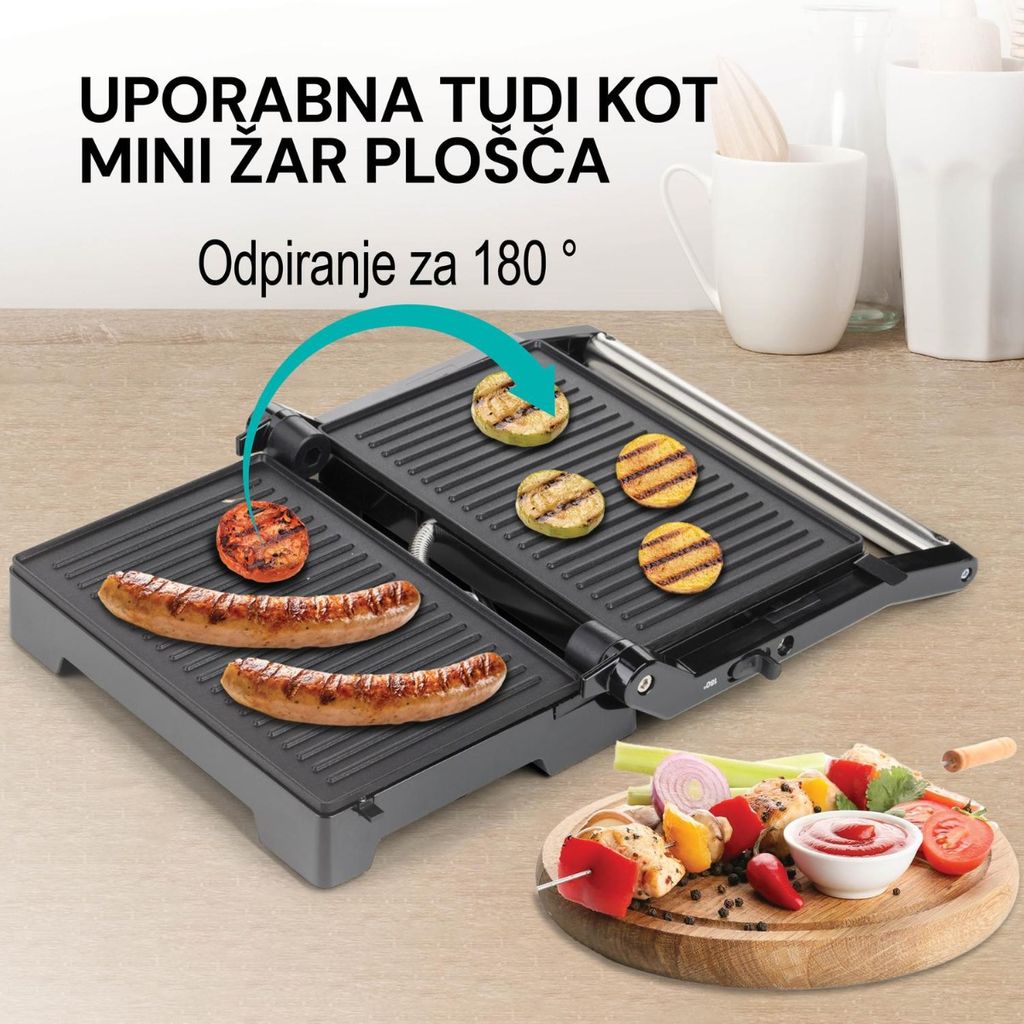 VITALIA Mini toster za sendviče Rosmarino Vitalia - 2 u 1